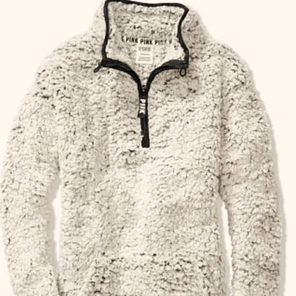 Victoria secret sherpa quarter zip BN in online pk